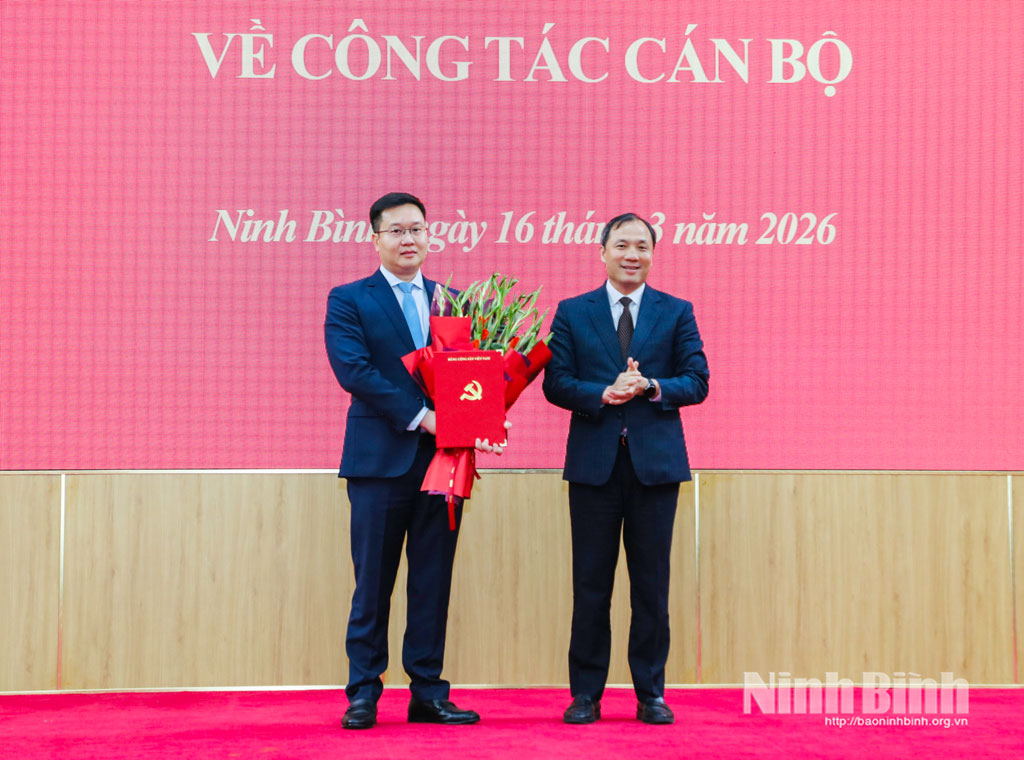 Ông Trần Đăng Quỳnh làm Phó bí thư Tỉnh ủy Ninh Bình - Ảnh 1.